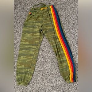 Aviator Nation Olive Joggers